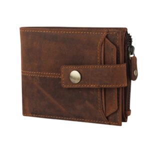 Louis Pearl Premium Genuine Leather RFID Wallet for Men | Detachable Card Holder